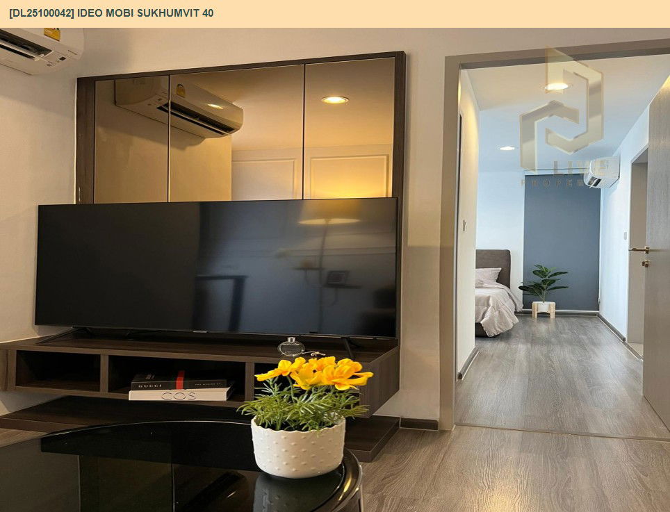 รูป DL25100042 ให้เช่าคอนโด ไอดีโอ โมบิ สุขุมวิท 40 (IDEO Mobi Sukhumvit 40) ใกล้ BTS เอกมัย พร้อมเข้าอยู่ โทรด่วน 0800343450 LineID @655ebbvc - รูปที่ 5/9