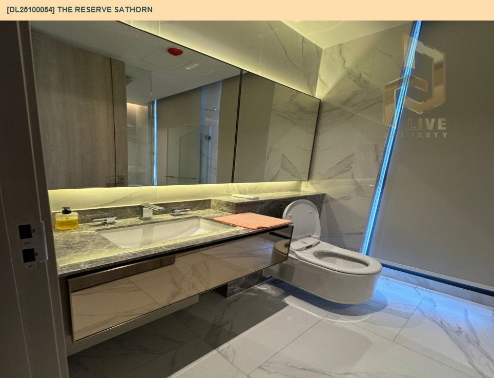 picture DL25100054 Condo for rent, The Reserve Sathorn near BTS Chong Nonsi, ready to move in, call urgently 0638692663 LineID @897iyzll - 8/11