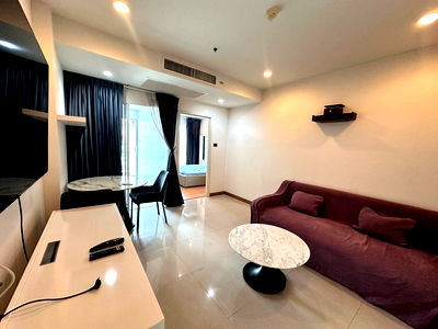 Condos for rent University of the Thai Chamber of Commerce : Supalai Wellington 2 | Price 16,000 baht | Beautiful room, good view, fully furnished, ready to move in
