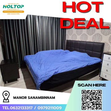 #R6765 🎉 021068  Condo for rent  Manor Sanambinnam