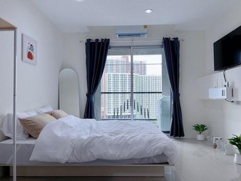 C6156 Rent  :  Condo  Asakan Place Srinakarindra ( MRT Hua Mak ) 064 665 4666
