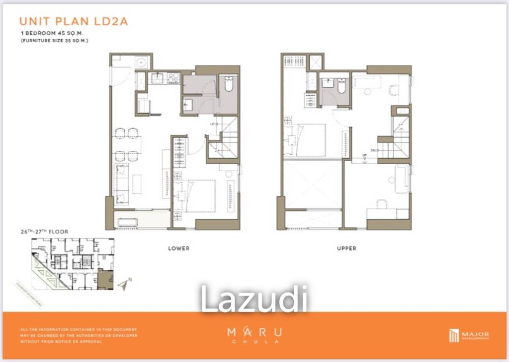 picture 2 Bed 2 Bath 80 SQ.M Maru Chula - 4/8