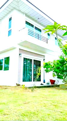 เช่าบ้านเดี่ยว ม.มหิดล ศาลายา : ถ.บรม รพ.ธนบุรี2 4กม. คฤหาสน์ 2ชั้น วงแหวน ปิ่นเกล้า-พระราม5 62ตร.วา.242ตร.ม. 3นอน 2น้ำ เซ็นทรัล ปิ่นเกล้า 5 กม.