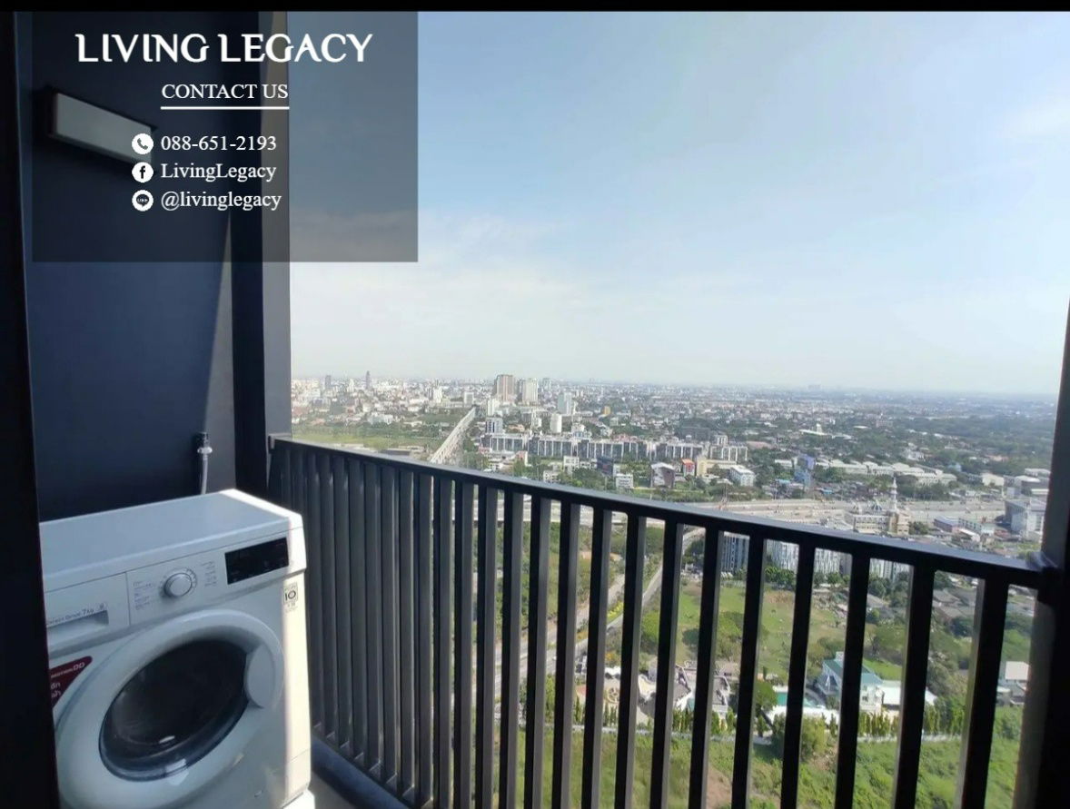 รูป SIE9TZ ให้เช่าคอนโด The Rich Rama 9 - Srinakarin 49 ตร.ม. ชั้น 31 line id : @livinglegacy - รูปที่ 6/10