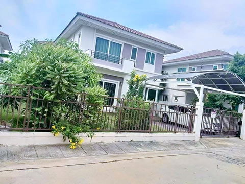 วงแหวน ปิ่นเกล้า-พระราม 5 ถ.บรม รพ.ธนบุรี2 4กม. คฤหาสน์ 2ชั้น 60ตร.วา.240ตร.ม. 3นอน 2น้ำ เซ็นทรัล ปิ่นเกล้า 5 กม.