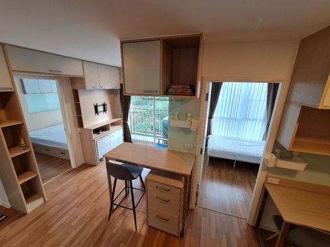 For rent condo LUMPINI PLACE BANGNA KM.3 Building B, Floor 6,2 bed room, Room size 39.00 sqm