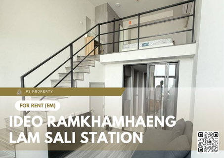 รูปภาพ ให้เช่า ✨ Ideo Ramkhamhaeng - Lam Sali Station ✨ เฟอร์นิเจอร์ และ เครื่องใช้ไฟฟ้าครบ ใกล้ MRT ลำสาลี 