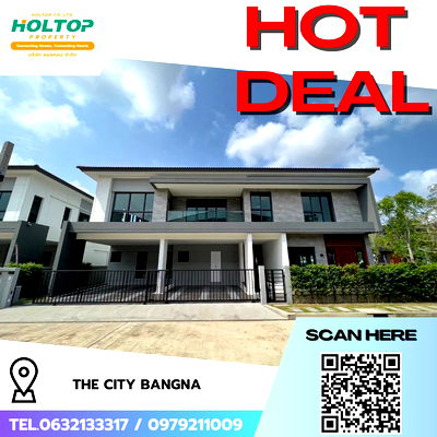 เช่าบ้านเดี่ยว สมุทรปราการ : #R6758 🎉 021068 ให้เช่าบ้าน The City Bangna