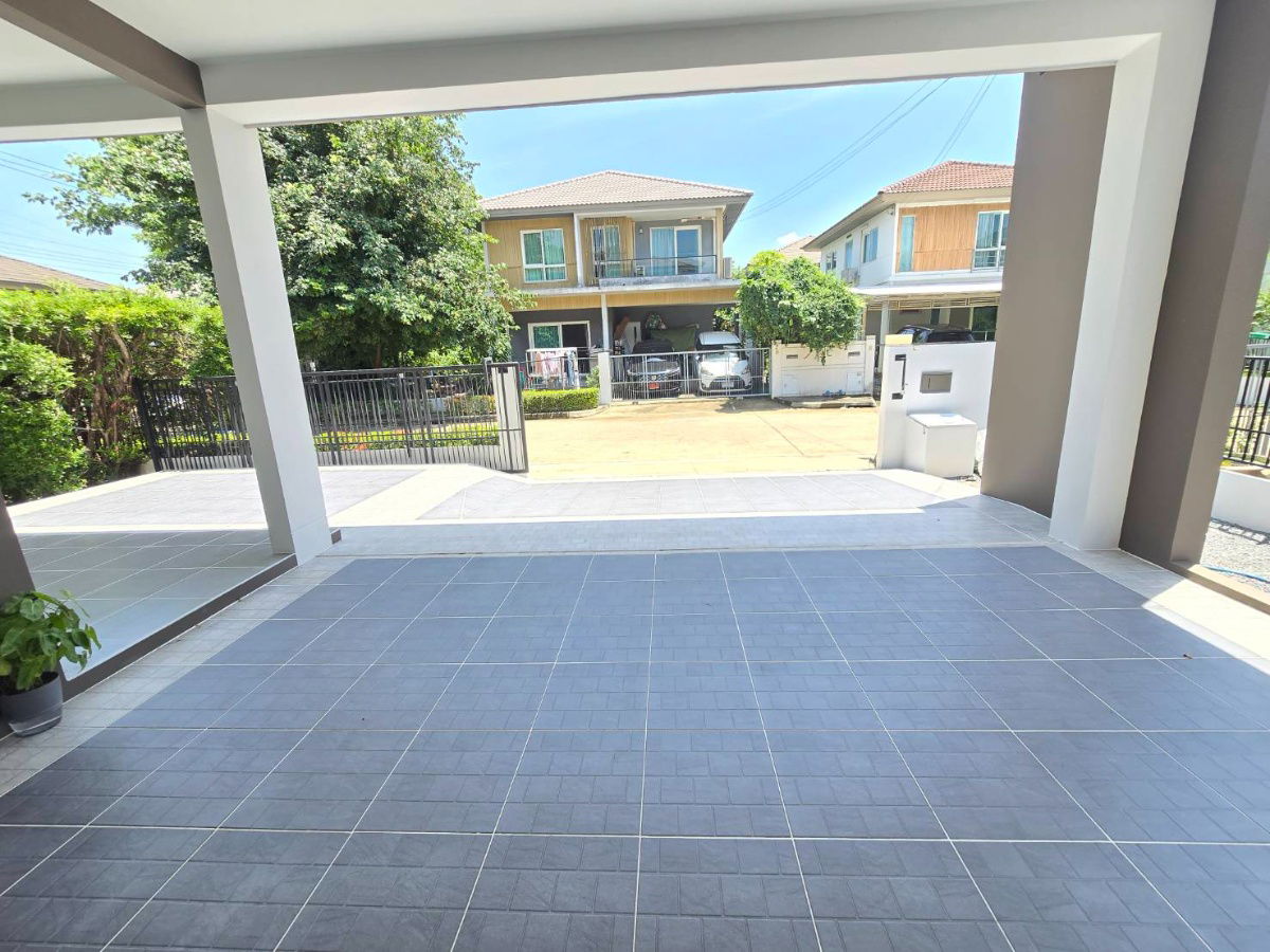 รูป บ้านเดี่ยว ม.ชัยพฤกษ์ ตกแต่งรีโนเวทใหม่ กว้างพร้อมสวนสวย ราคาถูกคุ้ม พร้อมเฟอร์นิเจอร์ ถนนพระยาสุเรนทร์30 ซอยแสงสี คลองสามวา - รูปที่ 8/51