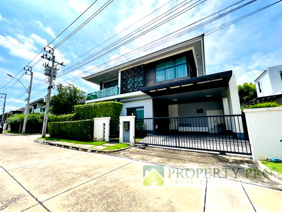 บ้านเดี่ยว เขตประเวศ : ขาย บ้าน เศรษฐสิริ พัฒนาการ บ้านเดี่ยว แบบ 4 ห้องนอน 78 ตรว 260 ตรม หลังมุม มีห้องแม่บ้าน ใกล้ สุวรรณภูมิ อ่อนนุช ประเวศ เฉลิมพระเกียรติ : SL25S-021