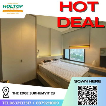#R6771 🎉 021068 Condo for rent The Edge Sukhumvit 23