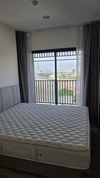 📌 For Rent Condo NICHE MONO CHAROEN NAKORN Building 1, Floor 16,1 bed room, Room size 35 sqm