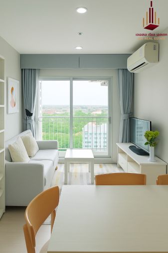 2-bed condo for sale, 44 sqm, Aspire Sathorn - Taksin (Timber Zone)