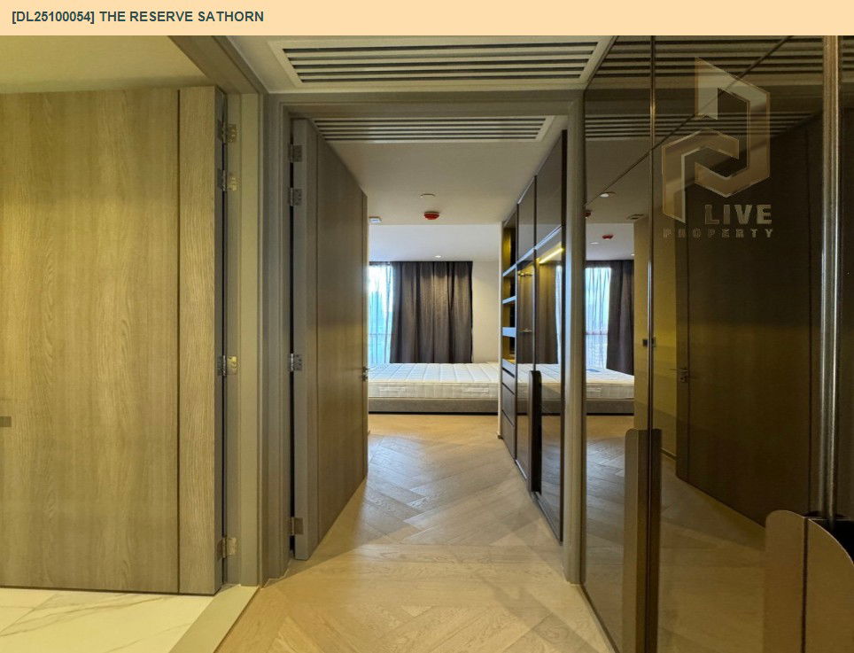รูป DL25100054 ให้เช่าคอนโด เดอะ รีเซิร์ฟ สาทร (The Reserve Sathorn) ใกล้ BTS ช่องนนทรี พร้อมเข้าอยู่ โทรด่วน 0800343450 LineID @655ebbvc - รูปที่ 10/11
