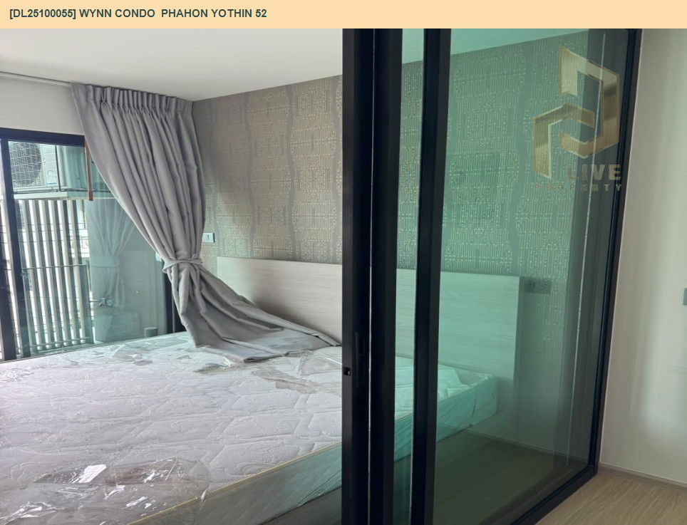 picture DL25100055 Condo for rent, Wynn Condo Phahon Yothin 52 near BTS Saphan Mai, ready to move in, call urgently 0638692663 LineID @655ebbvc - 3/10