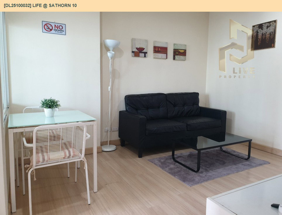 รูป DL25100032 ให้เช่าคอนโด ไลฟ์ แอท สาทร 10 (Life @ Sathorn 10) ใกล้ BTS ช่องนนทรี พร้อมเข้าอยู่ โทรด่วน 0800343450 LineID @655ebbvc - รูปที่ 2/9