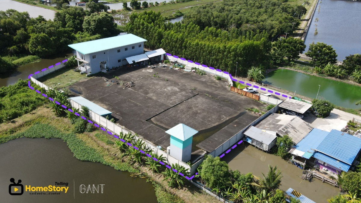 รูป ที่ดินพร้อมทำโรงงาน ผังสีม่วง ใกล้มอเตอร์เวย์ สนามบินสุวรรณภูมิ (Gant-279) - รูปที่ 2/13
