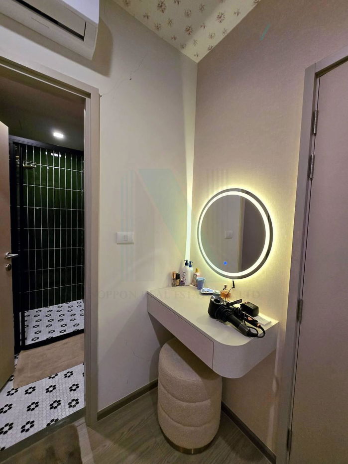 รูป ให้เช่าคอนโด เดอะ เบส เพชรบุรี - ทองหล่อ อาคาร 1 ชั้น 16 1 ห้องนอน ขนาด 32 ตรม ใกล้ MRT เพชรบุรี - รูปที่ 7/8