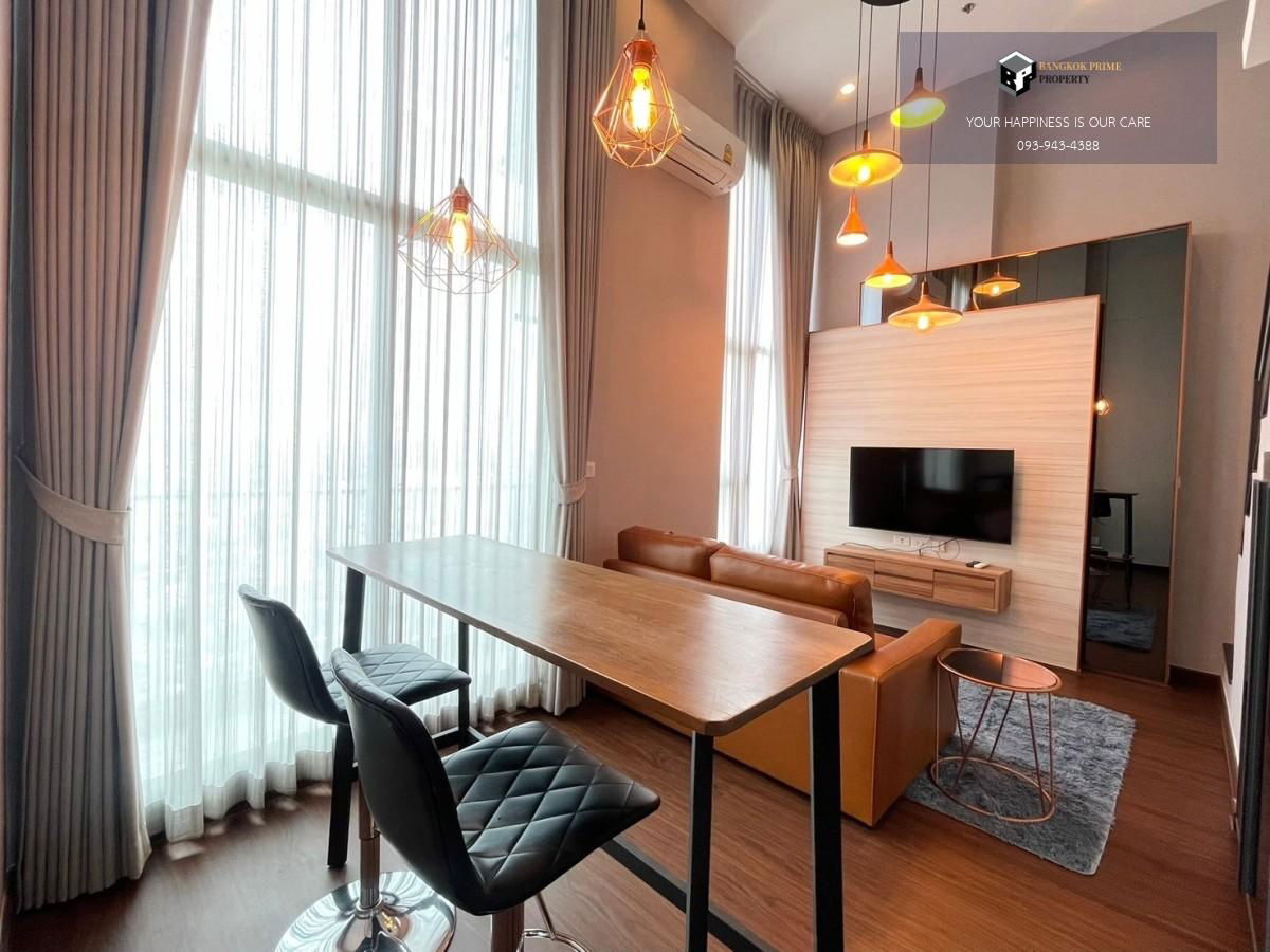 รูป C Ekkamai | ห้อง Duplex ว่างพร้อมอยู่ วิวสวย 🏙️ デュプレックス 空室・即入居可、美しい眺め #2025100112176 - รูปที่ 11/13