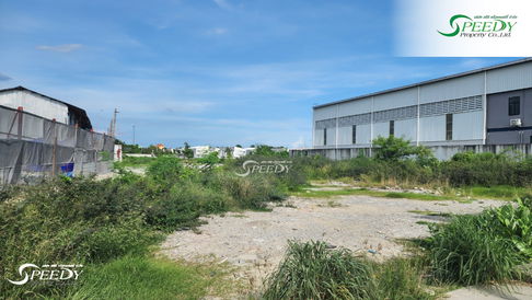 Beautiful land plot for sale, located on a concrete road in Samut Prakan ❗
