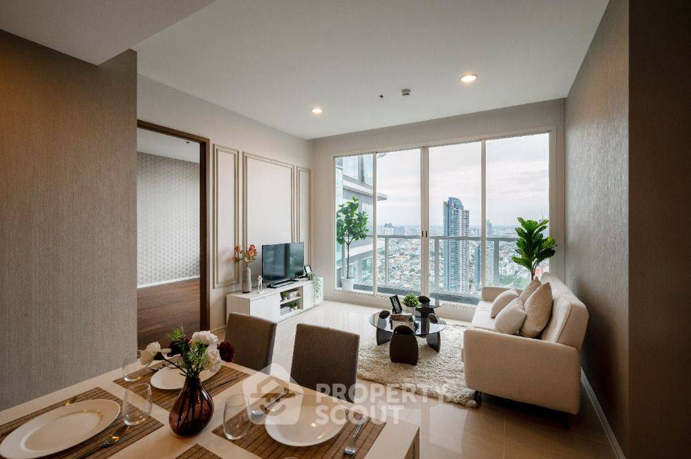 picture 2-BR Condo at Menam Residences in Wat Phraya Krai (ID 1540016) - 2/10
