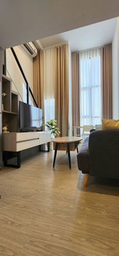 For Rent Condo ORIGIN PLUG & PLAY RAMKHAMHAENG TRIPLE STATION Building 1, Floor 4,Duplex, Room size 32 sqm