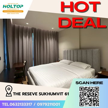 #S4664 For Rent The Reserve Sukhumvit 61