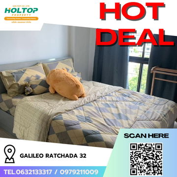 #R6783 🎉 021068 Condo for rent  GALILEO Ratchada 32