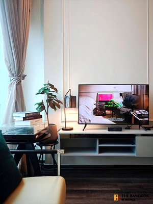 Condos for sale : ✨Fullyfurnished-stunning views, New CBD, KnightsBridge Space Rama 9 near MRT rama9