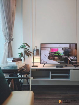 ✨Fullyfurnished-stunning views, New CBD, KnightsBridge Space Rama 9 near MRT rama9