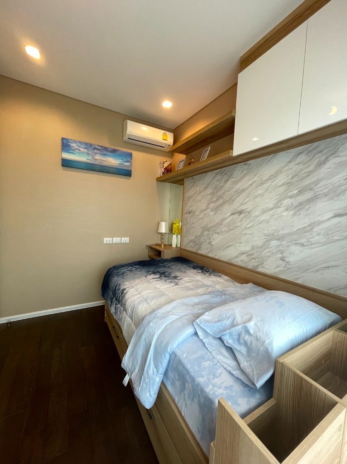 รูป ขายราคาถูก คอนโด The Saint Residences 2-Bed ชั้นสูง ห้องสวย ระเบียงตะวันออก - รูปที่ 7/18