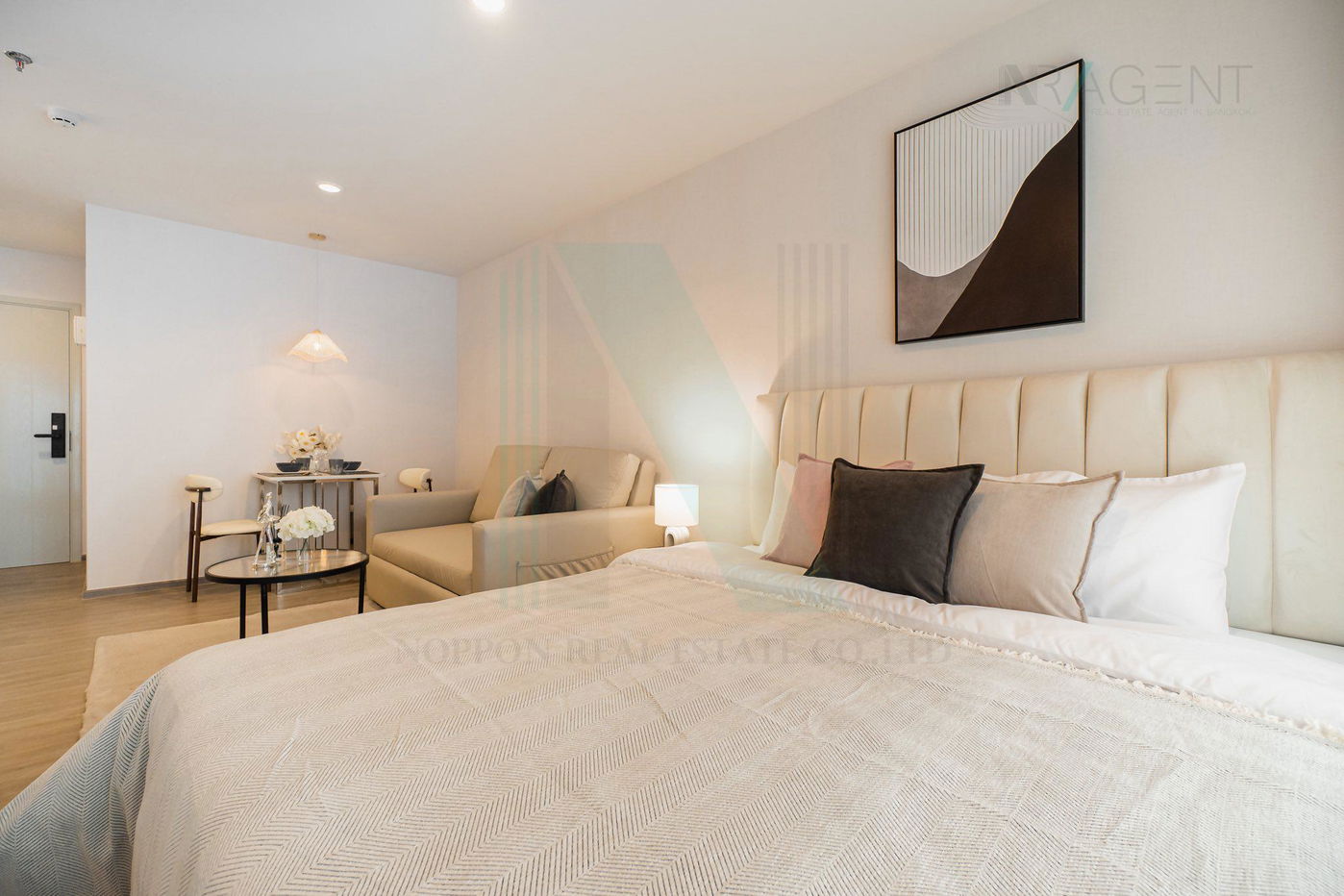 รูป 📌 ให้เช่าคอนโด รีเจ้นท์ โฮม บางนา อาคาร D ชั้น 10 1 ห้องนอน ขนาด 28 ตรม ใกล้ BTS บางนา - รูปที่ 3/8