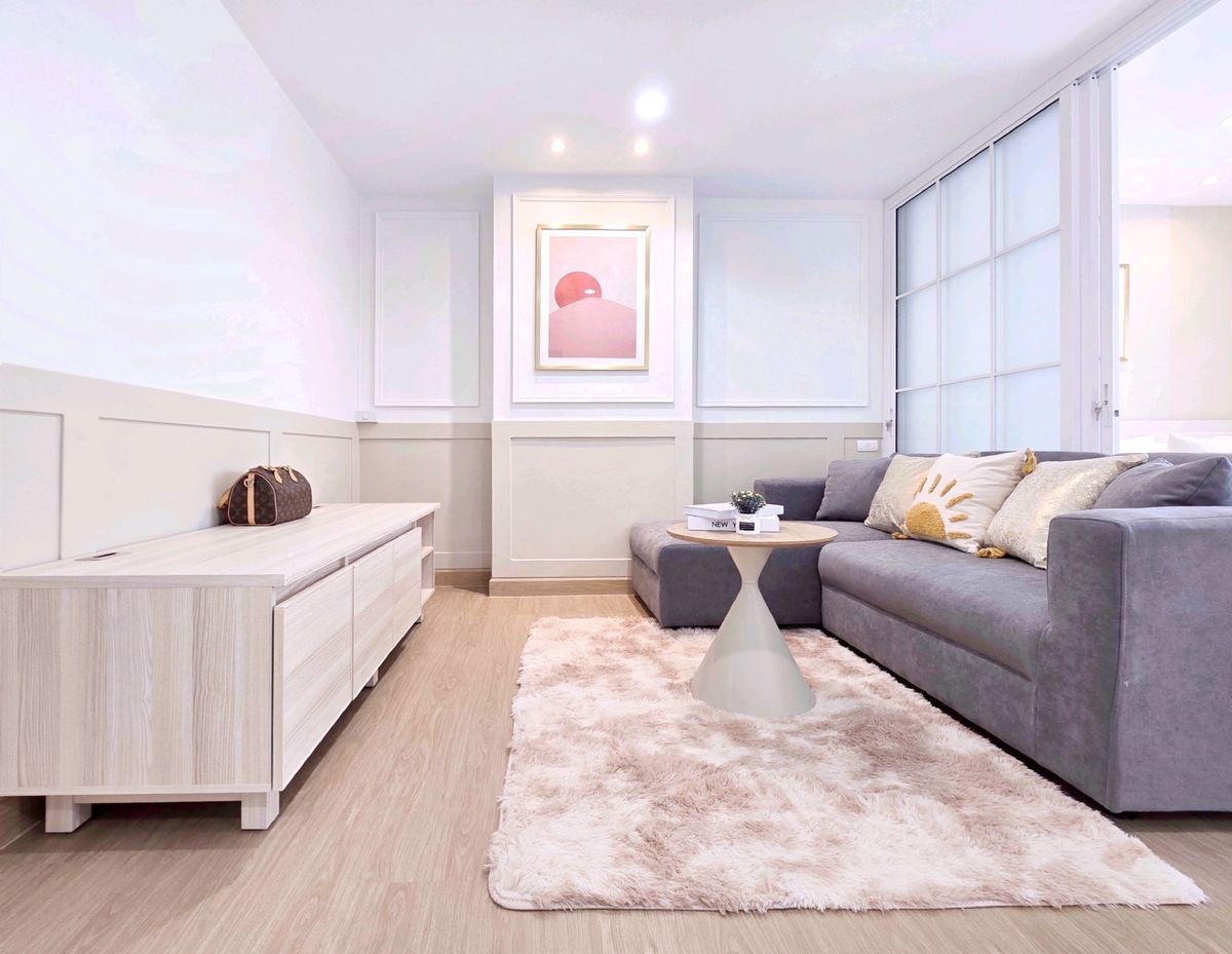 picture [For sale] Condo in Ladprao location! Double U Lat Phrao - Wang Hin, 29 sq m, near Plaza Lagoon, pets allowed. Cheapest price in the project!! - 1/15