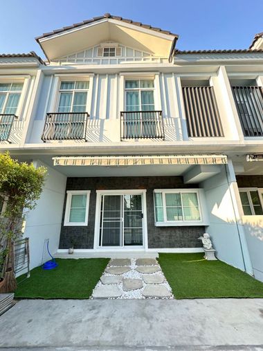 R2718 ให้เช่าทาวน์โฮม 2 ชั้น Indy 4 บางนา กม.7 (ว่างค่ะ) หลังเมกาบางนา 