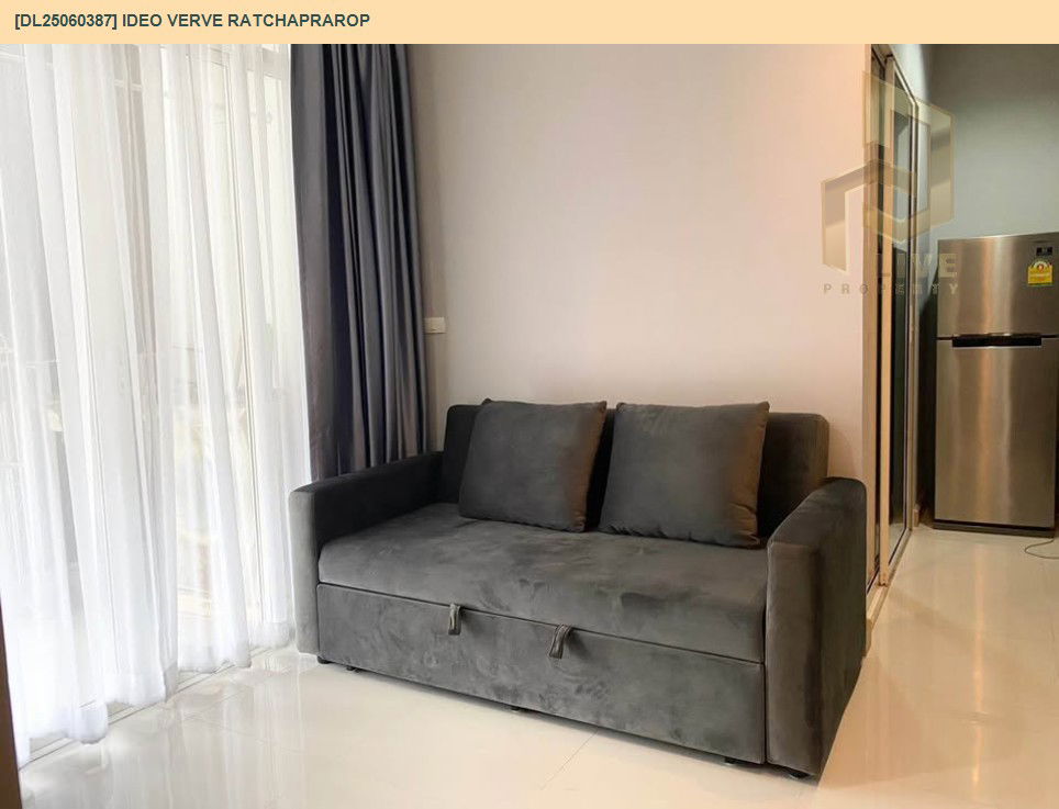 รูป DL25060387 ให้เช่าคอนโด ไอดีโอ เวิร์ฟ ราชปรารภ (IDEO Verve Ratchaprarop) ใกล้ ARL ราชปรารถ พร้อมเข้าอยู่ โทรด่วน 0614453194 LineID @162cjixi - รูปที่ 2/11