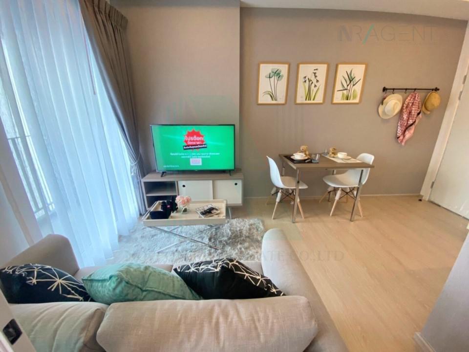 picture 🎉 For Rent Condo CHAPTER ONE ECO RATCHADA - HUAI KHWANG Building G, Floor 6,1 bed room, Room size 30.00 sqm - 1/8