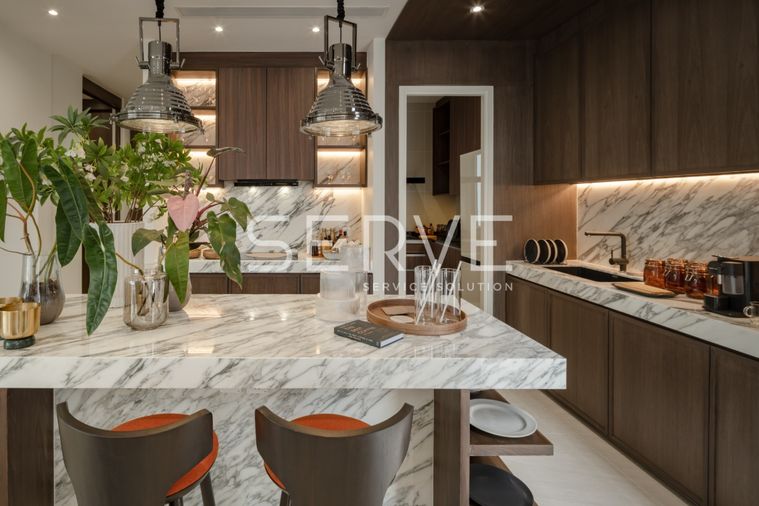 5-bed house for rent, 498 sqm, 124.5 sq wah, Noble Terra Rama 9 - Ekamai