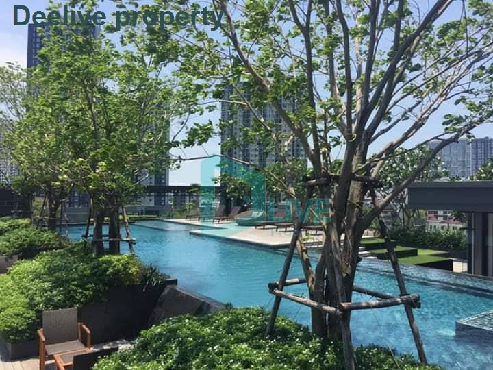 รูป DL007026 ให้เช่าคอนโด เดอะ เบส พาร์ค เวสต์ สุขุมวิท 77 (The Base Park West Sukhumvit 77) ใกล้ BTS อ่อนนุช พร้อมเข้าอยู่ โทรด่วน 0656133286 LineID @897iyzll - รูปที่ 7/8