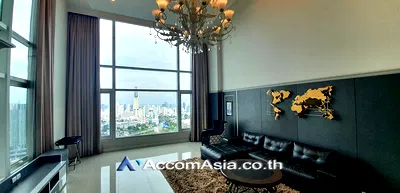 คอนโดให้เช่า : 🔼🔽 AccomA 📩 Penthouse,Duplex Condo 4 BR Condominium @Circle Condominium (AA18393)