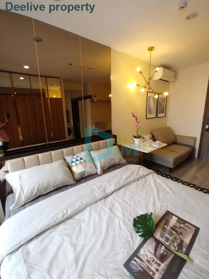 รูป DL008490 ให้เช่าคอนโด ไอดีโอ โมบิ อโศก (IDEO Mobi Asoke) ใกล้ MRT เพชรบุรี พร้อมเข้าอยู่ โทรด่วน 0800343450 LineID @655ebbvc - รูปที่ 3/8