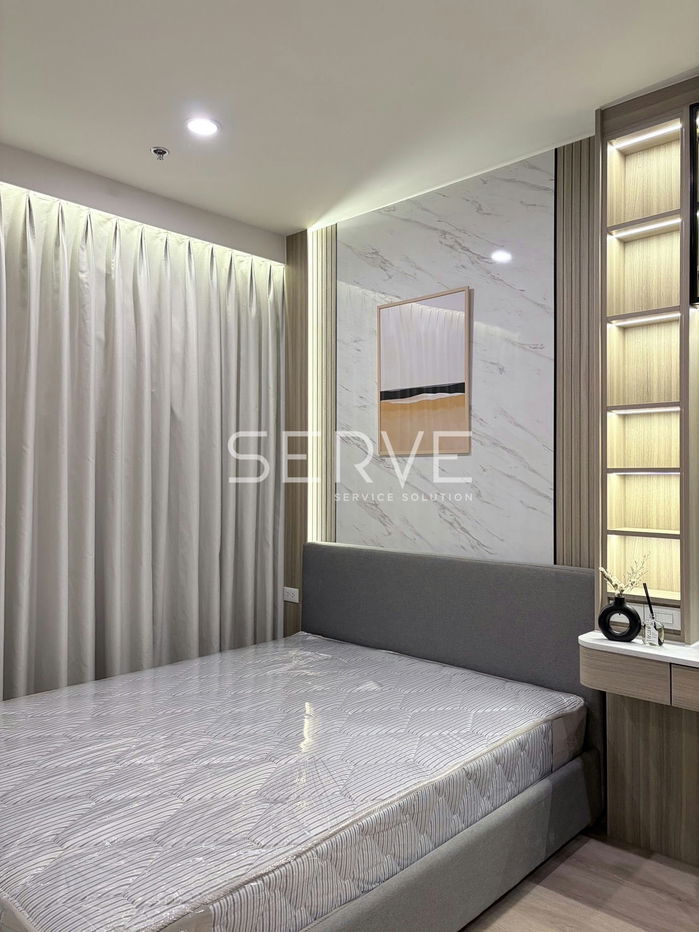 รูป 🔥1นอน ห้องใหม่แกะกล่อง ตกแต่งหรู เฟอร์จัดเต็ม วิวดี พร้อมอยู่ บนทำเลดีๆ ใกล้ MRT พระราม 9 @  NUE District R9 - รูปที่ 5/11