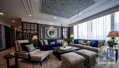 🔼🔽 AccomA 📩 Fully Furnished 3 BR Condominium @The Park Chidlom (AA26804)