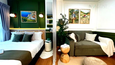 Condos for sale Soi On Nut (Sukhumvit 77) : For Sell Condo LUMPINI VILLE ONNUT - PHATTHANAKAN Building C1, Floor 3,1 bed room, Room size 22.54 sqm