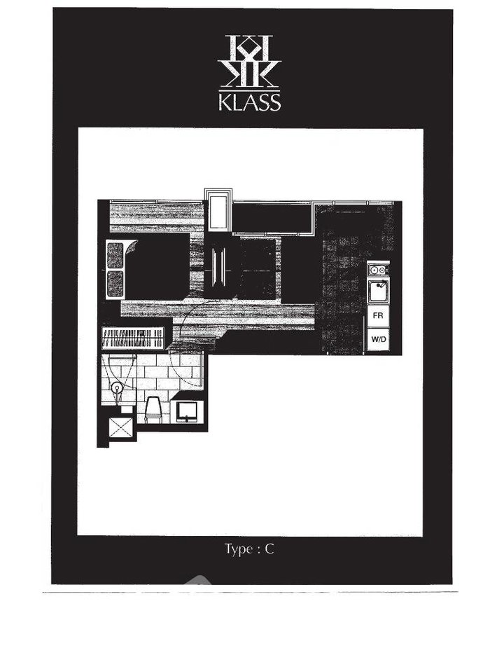 picture 200m To BTS Chong Nonsi | 1-BR Klass Silom, 33 Sqm (ID 1334913) - 12/12