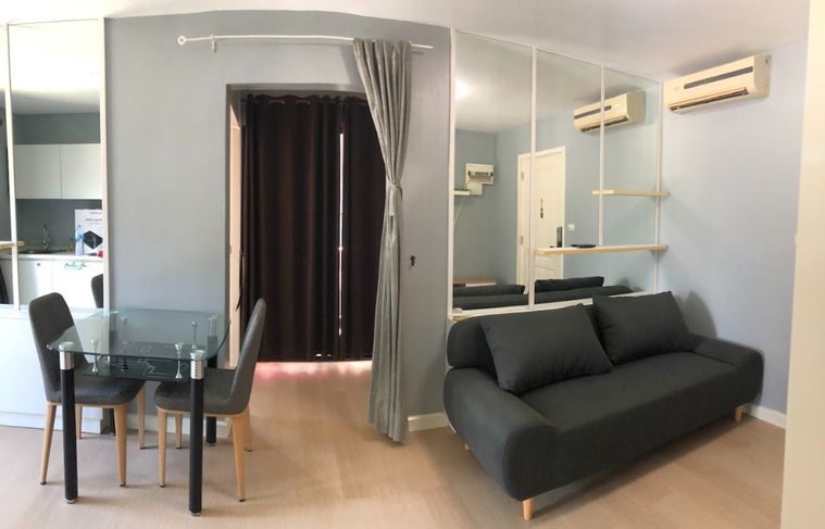 ให้เช่าคอนโด ไอ คอนโด สุขุมวิท 105 อาคาร 1 ชั้น 3 2 ห้องนอน ขนาด 47.00 ตรม ใกล้ โรงเรียนลาซาลกรุงเทพ