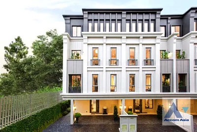 Townhouses for rent วิทยาลัยพณิชยการเชตุพน : 🔼🔽 AccomA 📩 Fully Furnished 4 BR Townhouse @Veritz Sathupradit 34 (AA39058)