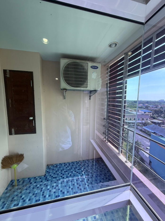 รูป ✨✨คอนโด กลางเมืองระยอง ติดถนนสุขุมวิท คาปิเดียม คอนโด เฟส 2 อาคารสีส้ม ✨ห้องใหญ่แยกห้องนอน ห้องครัว 43 ตรมห่างห้างแหลมทอง ชั้น7 - รูปที่ 16/21