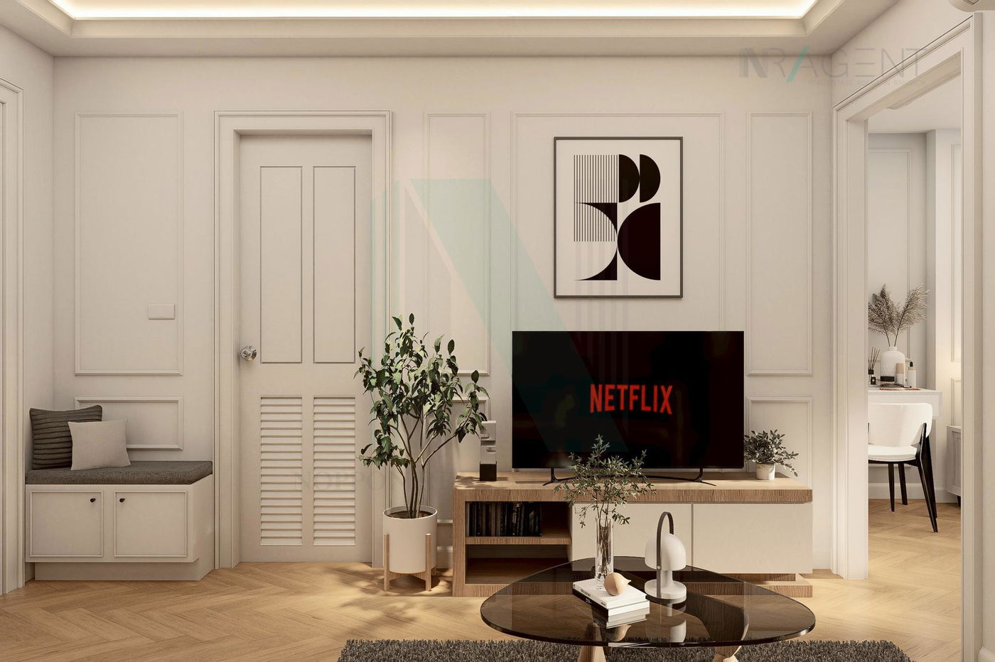 รูป ให้เช่าคอนโด เดอะคิทท์ พลัส นวมินทร์ อาคาร B ชั้น 8 1 ห้องนอน ขนาด 30.88 ตรม ใกล้ แฟชั่นไอส์แลนด์ - รูปที่ 2/8