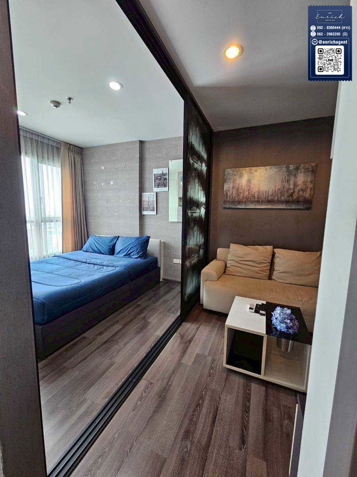 รูป 💙ให้เช่า The Base Park East แต่งครบ พร้อมเข้าอยู่ BTS อ่อนนุช💙 โทร.  092-8366444 ดาว // Line id : @enrichagent - รูปที่ 4/9