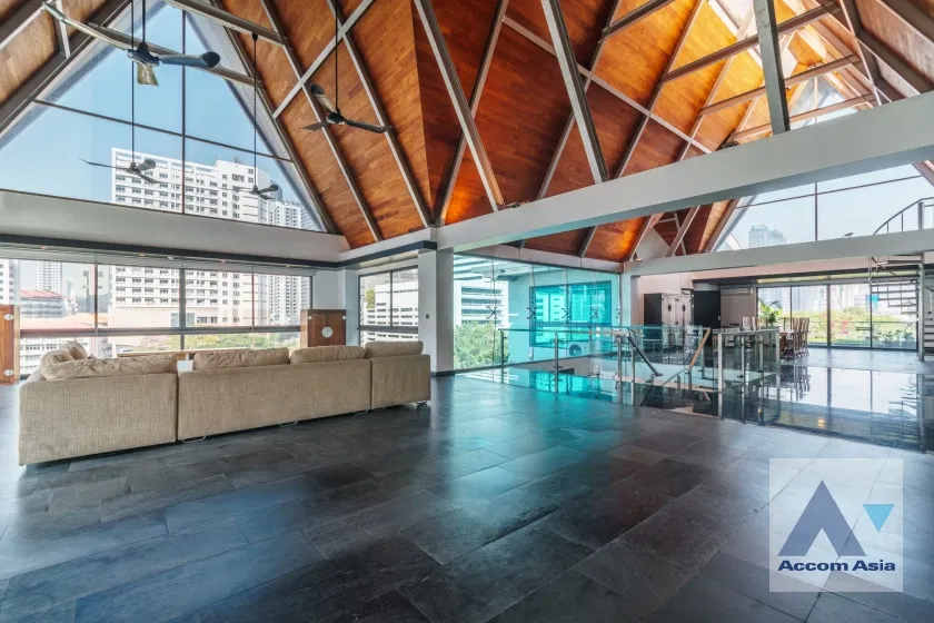 picture 🔼🔽 AccomA 📩 Double High Ceiling,Penthouse,Huge Terrace,Duplex Condo 5 BR Condominium @Baan Saraan (13002072) - 2/20
